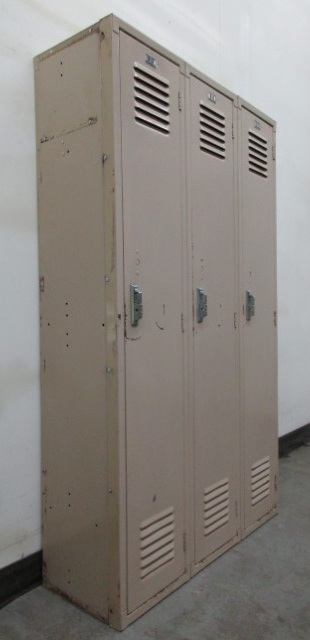 Single Tier Metal School Lockers