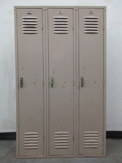 Single Tier Metal School Lockers