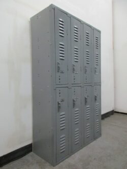Narrow Double Tier Lockers