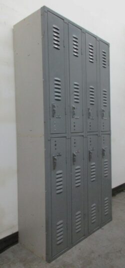Slim Double Tier Lockers