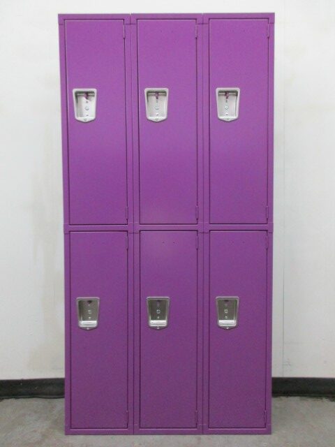 Double Tier Lockers for Storage