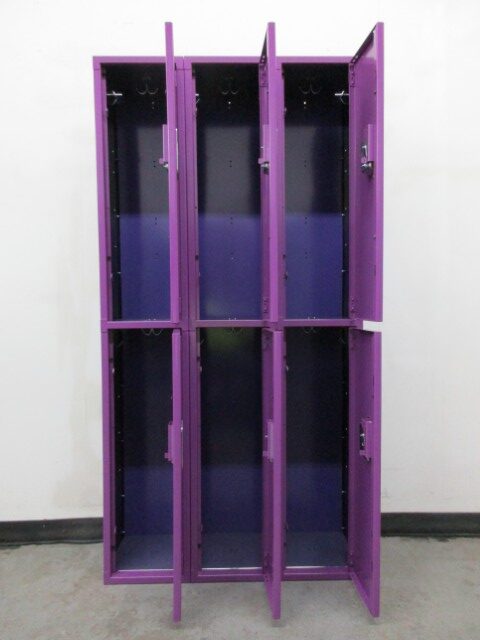 Double Tier Lockers for Storage