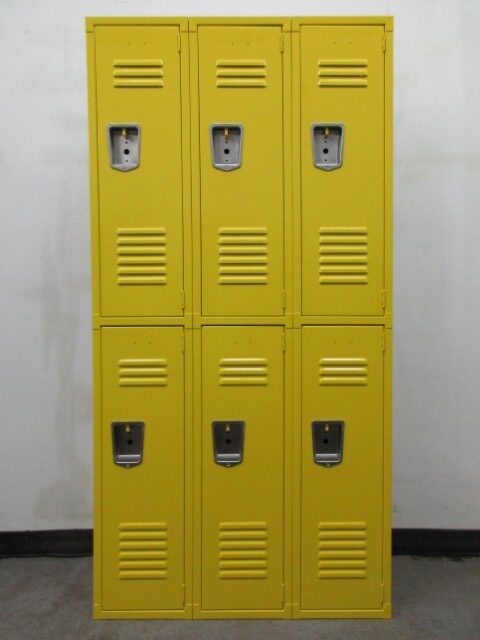 Penco Double Tier Metal Lockers