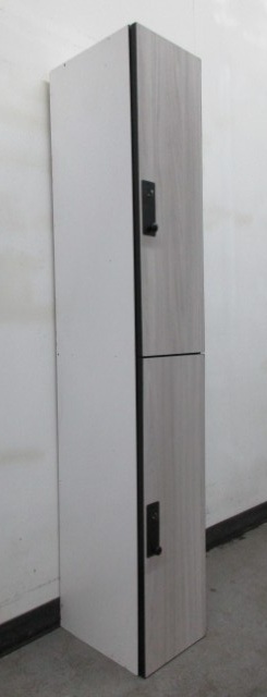 2 Tier Wooden Lockers